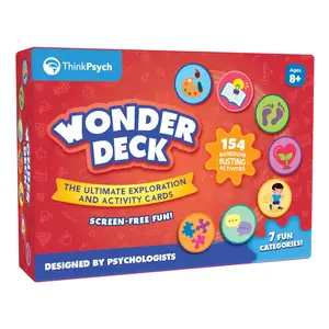 ThinkPsych WonderDeck – 154 Adventure Cards for Kids Ages 8+