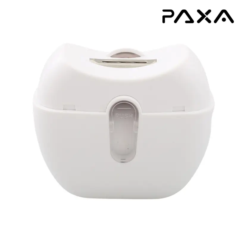 PAXA Electric Nail Clippers with LED Light Quiet & Safety Design Automatic Nail Trimmer Rechargeable with Storage for Home & Travel - Care