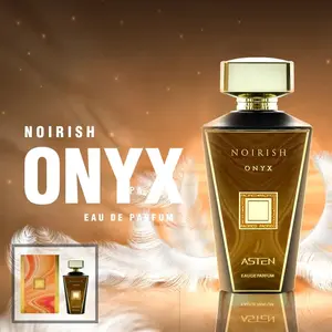 NOIRISH ONYX PERFUME EDP 100ML Unisex Fragrance with Grapefruit Top Note Ginger & Woody Middle Notes & Ambroxan Base Note
