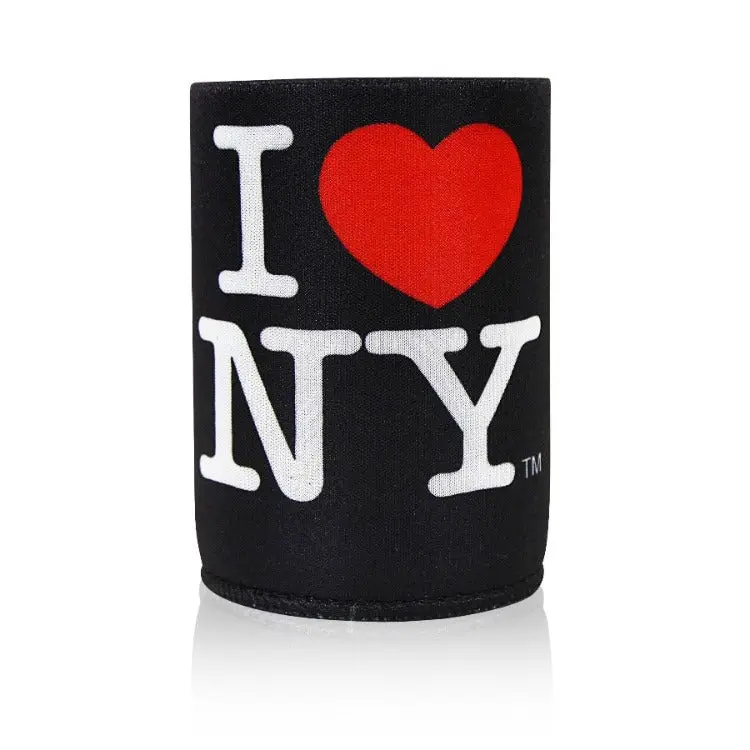 Soft-Fabric "I Love NY" Can Cooler Koozies (3 colors) | I Love NY Store