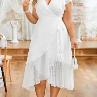 Best White Plus Size Dresses on Amazon