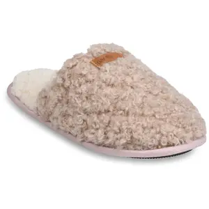 Gaahuu Women's Quilted Teddy Bear Scuff Slipper