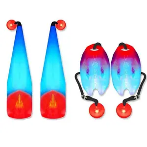 Vortex Poi with UltraKnobs - Complete Glow-in-the-Dark Juggling Kit with Rechargeable LED Handles, 2 LED Balls, Vortex Cases, UltraSocks, UltraLeash, Gear Bag