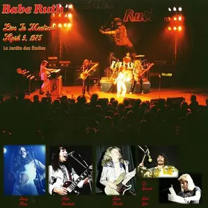 Live In Montreal April 9 1975 - Red - Babe Ruth - Record Album, Vinyl LP