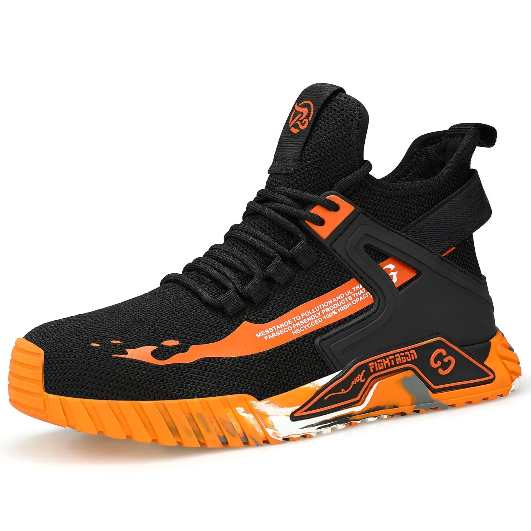 Work Safety Crew Boots Lightweight Breathable Industry Construction Steel Sneakers