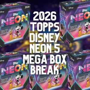 2026 Disney Neon 5-Mega Box Break