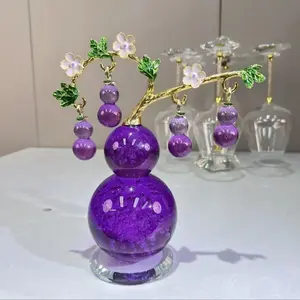 Five Blessings Gourd Home Decor, Artistic Craft Creative Gourd Decoration, Good Luck, Longevity, Peace, 2026 Edition