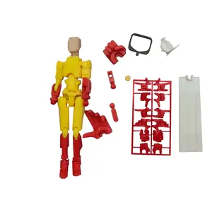 3D Printed 13-Joint Movable 3rd Generation Dummy Doll DIY Full-Body Stress Relief Toy Display Figure 2026 Trending Muñeco Dummy