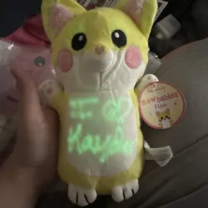 GlowBabies Small Magical Mini Plushes 100% Glow-in-the-Dark With Bolderglow Light Pen Included Mess-Free Fun for Kids Ages 3+