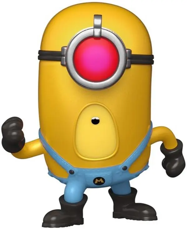 Funko POP! MOVIES: Despicable Me 4 - New Multicolor Mega Minion Mel Art Toy, Approx. 2.95" Vinyl Figure Statue, Movie Collectible, Display Decor (Choking Hazard: Small Parts)