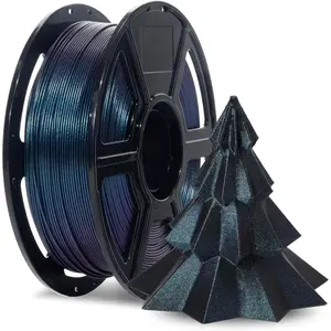 Rapid PETG Filament 1.75mm Burnt Titanium, 600mm/s Fast Printing, 3D Printer Filament 1kg Spool, Dimensional Accuracy +/- 0.02mm, Changing Colors with Light, Perfectly  The Layer Line