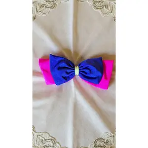 Pretty Bow Hair Clips | Nylon Alligator Hair Clips for Kids or Adults in 4 Colors