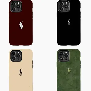 Minimalist Polo Equestrian Phone Case, Luxury Preppy Aesthetic Cover for iPhone 11-17 & Samsung Galaxy S23-S25