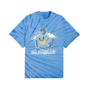 PUMA Mens Pokemon X Hoops Squirtle Crew Neck Short Sleeve Casual Tops Casual - Blue