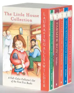 Little House 5-Book Full-Color Box Set: Books 1 to 5 (Little House) by Laura Ingalls Wilder||Garth Williams [Paperback Book]