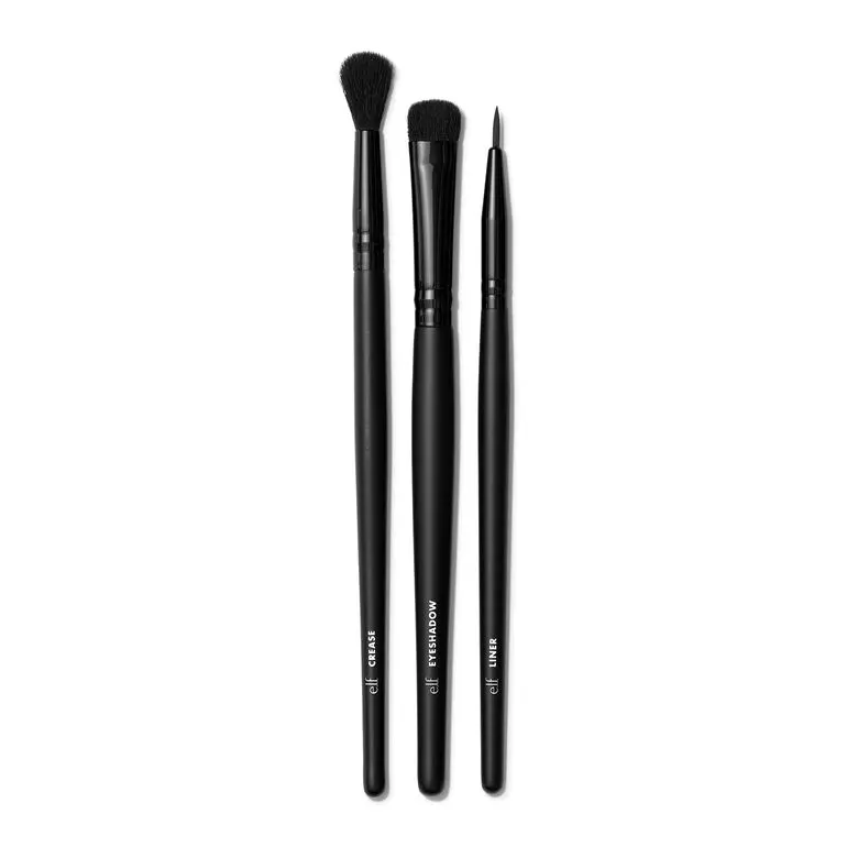 No Budge Eyeshadow Brush Trio Set