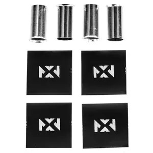 XWF44PK 4 Pack of 4-Gauge Wire Ferrules with NVX Heat Shrink XWF44PK 4 Pack of 4-Gauge Wire Ferrules with NVX Heat Shrink