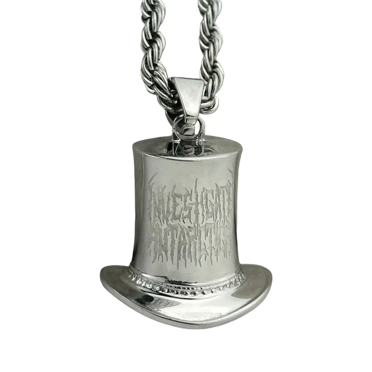 Investigate Antarctica Top Hat Stash Necklace
