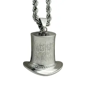 Investigate Antarctica Top Hat Stash Necklace