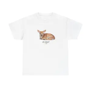 Fawn oh deer Tee |   Baby Deer Graphic Unisex Shirt