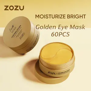 Gold Hydrogel Under Eye Patches, 60 Pcs Cooling & Hydrating Gel Mask for Tired Eyes, Moisturizer for All Skin Types