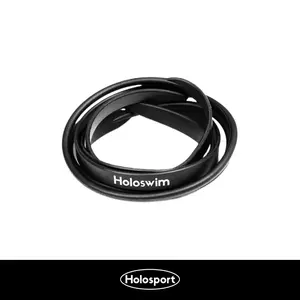 Universal Replacement Strap for Swim Goggles, Adjustable Silicone Band, Black
