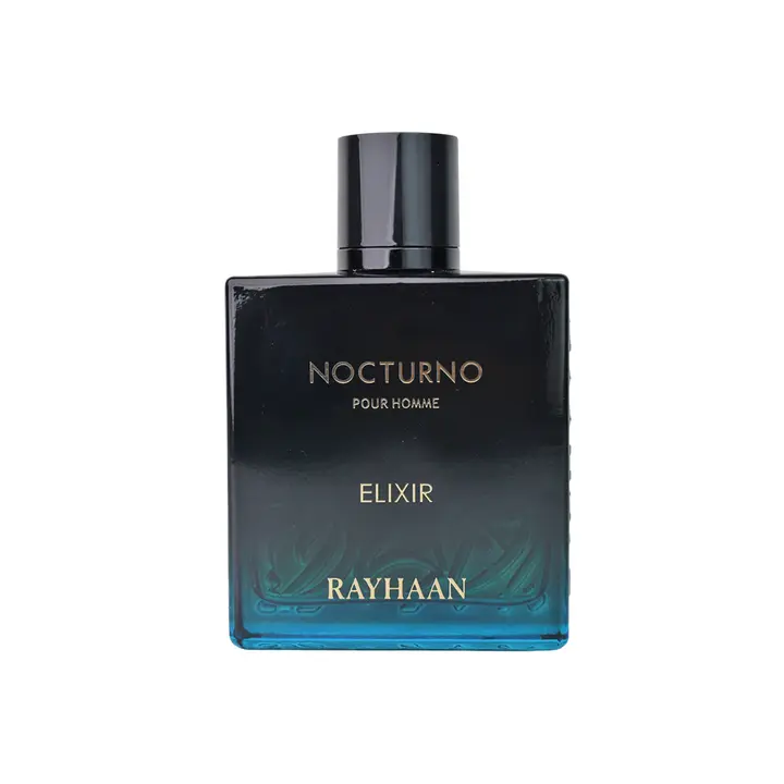 RAYHAAN Nocturno Elixir Eau de Parfum for Men, Aromatic Scent with Pineapple, Peppermint & Sandalwood for Modern Confidence - 3.4 fl oz / 100ml
