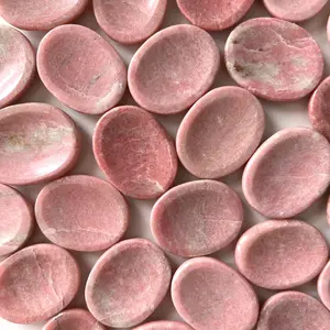 Thulite Worry Stone