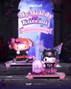 My Melody&Kuromi X MINILIKE Floral Secret Realm Series Mini Box Pro blindbox