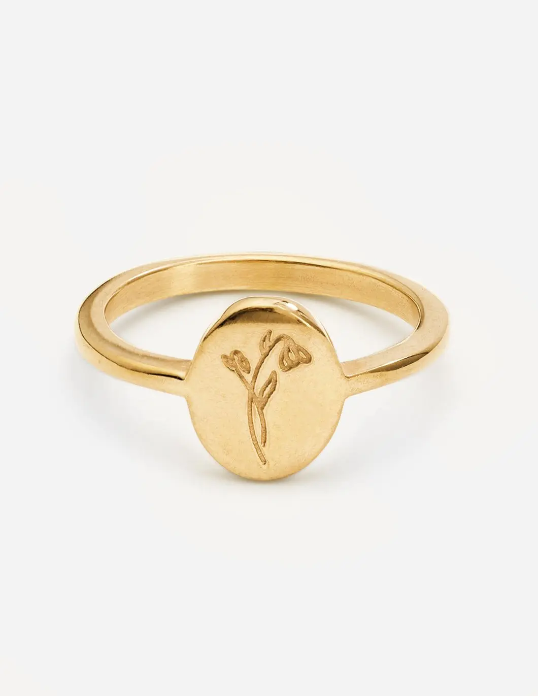 Gold Wildflower Ring