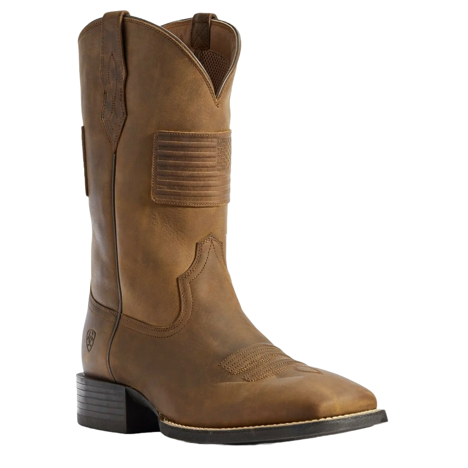 Ariat® Men's Distressed Tan Patriot II Boots 10031444