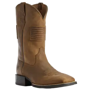 Ariat® Men's Distressed Tan Patriot II Boots 10031444