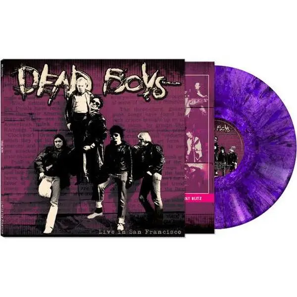 Live In San Francisco - Dead Boys - Record Album, Vinyl LP