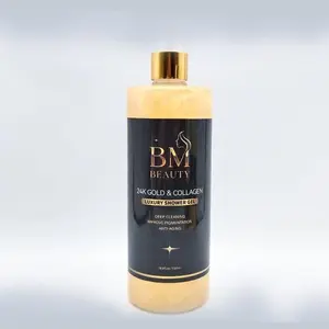 Luxury Shower Gel Glow Wash Body Care Skin Repair Aloe