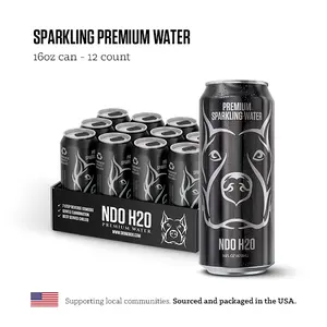 NO DAYS OFF Premium Water - Elite Hydration - Gentle Carbonation - Reverse Osmosis Purified