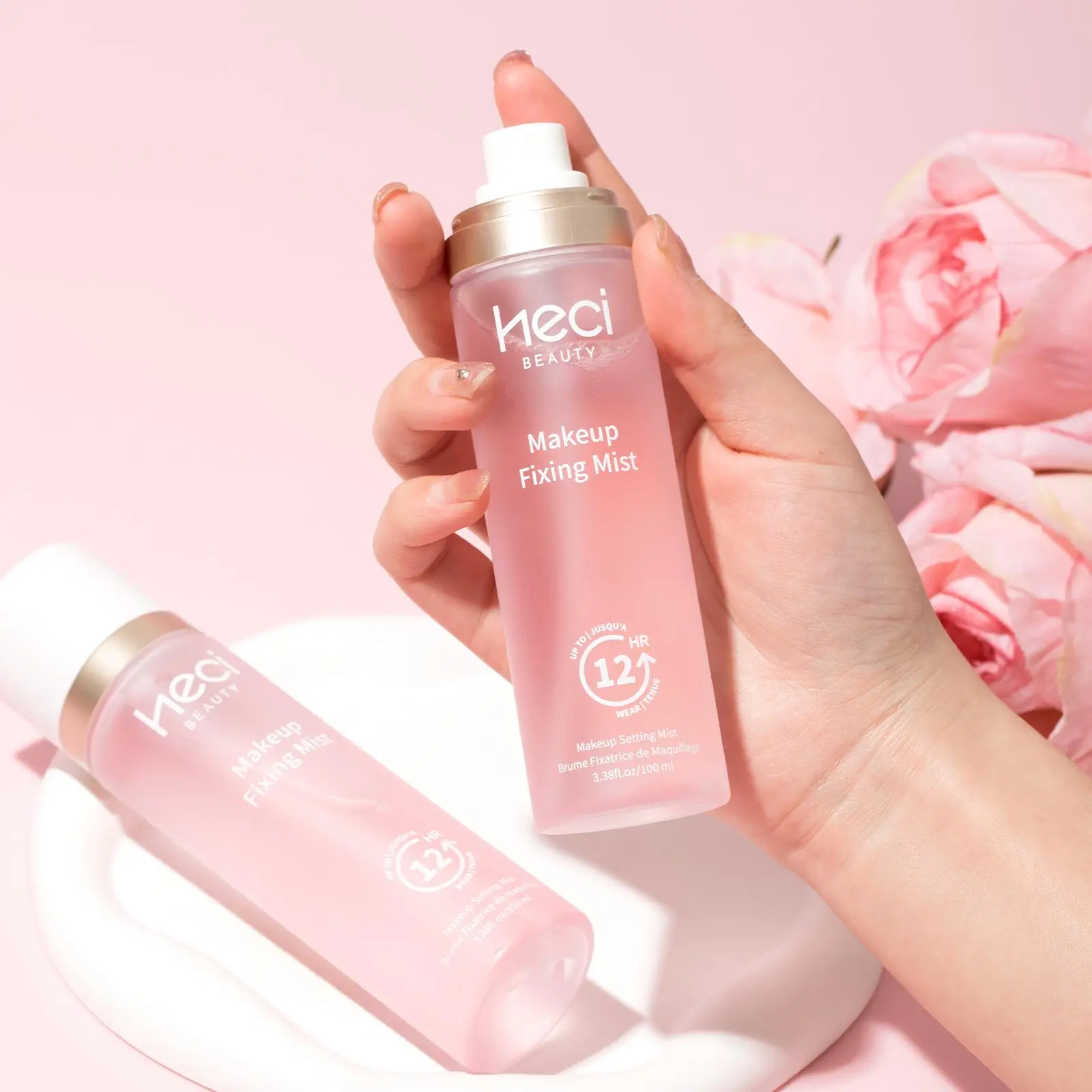 Long Lasting Makeup Setting Spray, 1 Box Waterproof Makeup Fixer Spray, Fixing Mist, Cosmetic Beauty Makeup Setting Spray for All Skins, Professional Daily Makeup Accessories