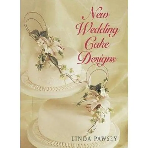 USED Book - New Wedding Cake Designs by Linda Pawsey (Hardcover) - english