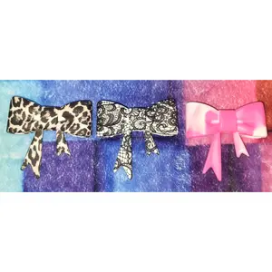 1 Silicone Bowtie add on for Customs in LIVE