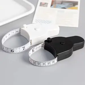 Soft Tape Measure for Body, Waist, Chest & Thigh, Extendable Fitness Measuring Belt, Plastic Material, Easy to Use at Home & Gym