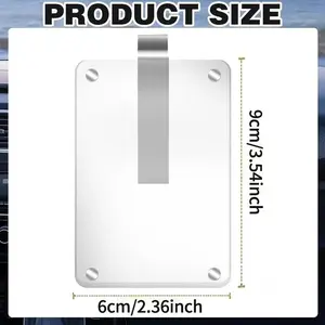 Personalized Acrylic Car Sun Visor Photo Frame Clip, Unique Gift for Couples, Wallet Photo Holder, Stylish Automotive Accessory, Car Accessories