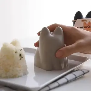 A Cat-Shaped Mold, Homemade Milk Pudding Mold, Rice Cat Shape