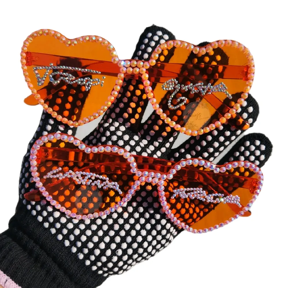Tropicoqueta tour rhinestone concert sunglasses