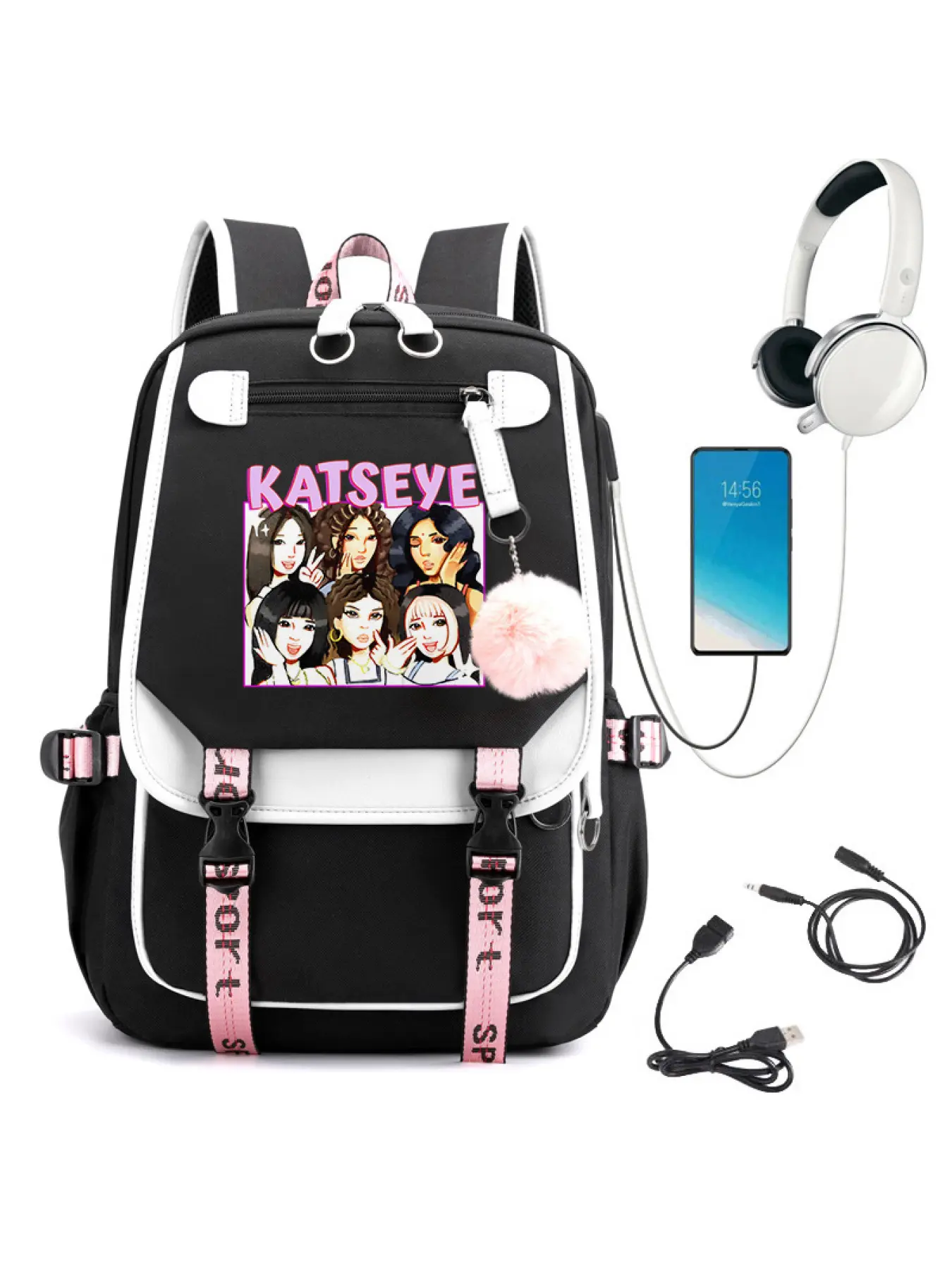 Multipurpose Bags Blackpink Rose Backpack Buy 19 Inch BLACKPINK