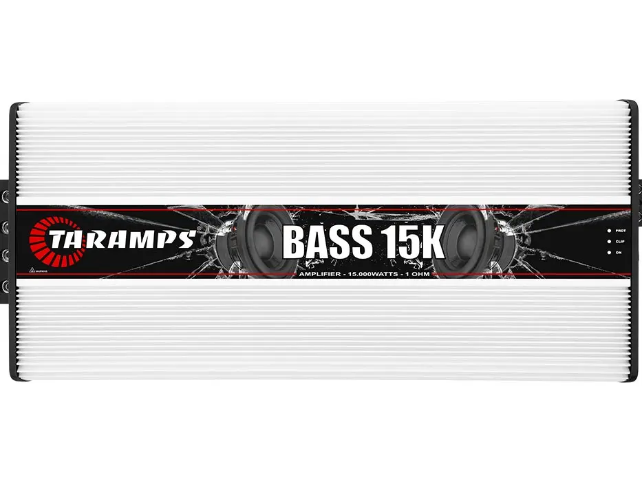 Taramps BASS 15K Monoblock Amplifier - 15,000W RMS - 1 Ohm - Class D Subwoofer Amp - SPL Competition - New