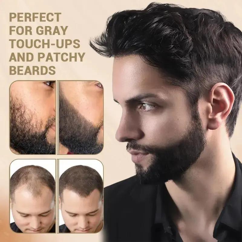 【Buy 1 Get 1】Hairline Powder, Root Touch Up Hair Shadow Powder for Thinning Hair & Receding Hairline, Bald Spot Concealer with Sponge Applicator & Mirror, Long Lasting Hairline Filler for Men Women