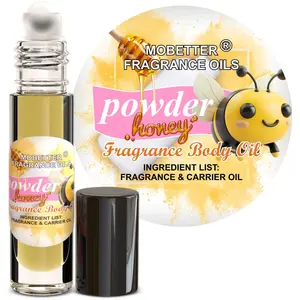 MOBETTER FRAGRANCE OILS Powder Honey Fragrance Body Oil for Unisex Adult