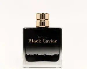 SYREN Black Caviar Cologne for Men - Long Lasting Original Eau de Parfum Spray 3.0 Oz / 90ml