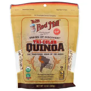 Bob's Red Mill Organic Tri-Color Quinoa, Whole Grain, 13 oz (369 g)