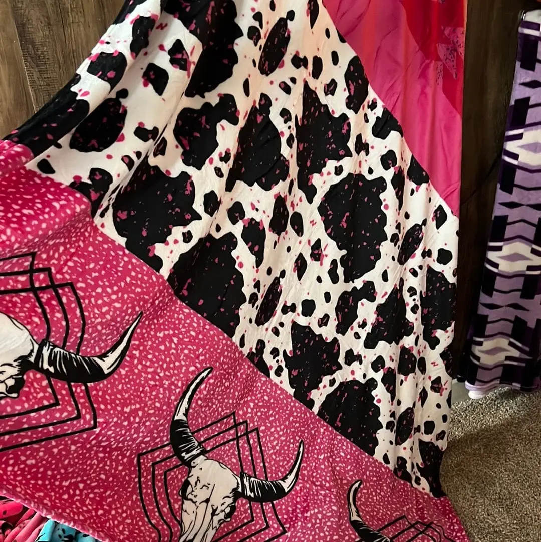 Southern Flair Lightweight Throw Blanket 70x78