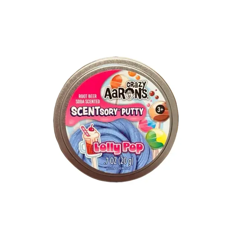 Authentic Crazy Aaron’s Lolly Pop Root Beer Soda Scented Small Scentsory Putty
